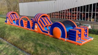 Stormbaan op maat 31,5 mtr. Stichting van het Kind